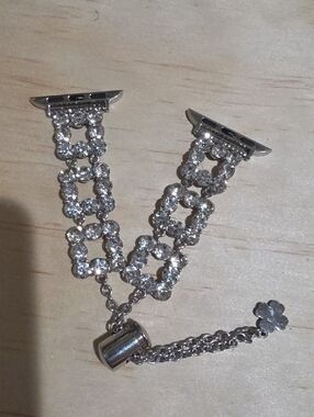 Rhinestone Bling Apple Watch Band Connector